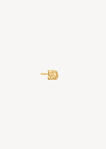 14-Karat Cat Ohrstecker