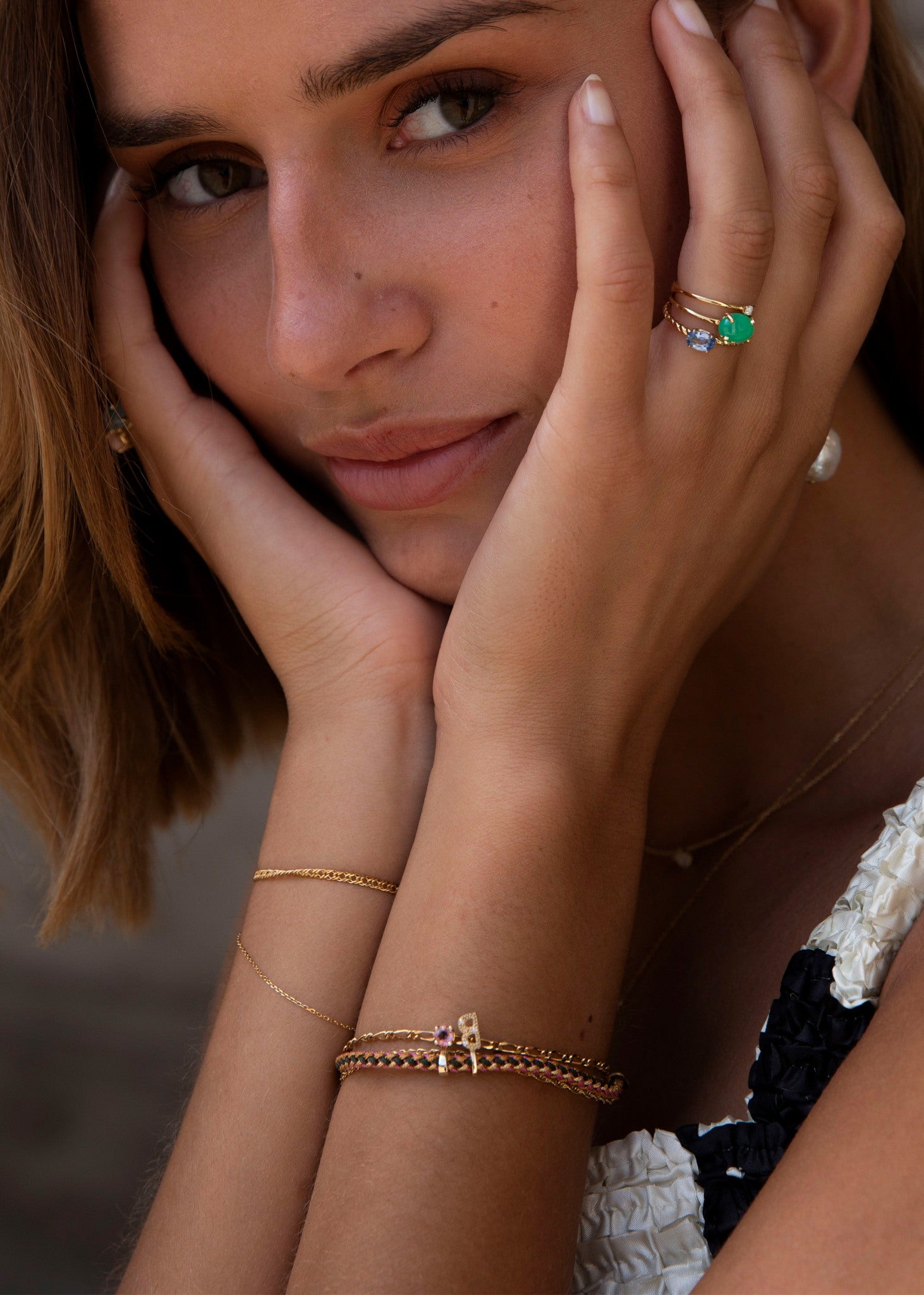 Braid Armband - Quince