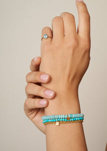 Rope armband - vergoldet