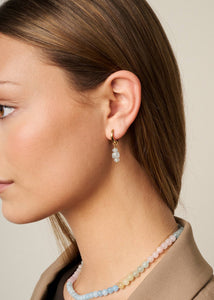 Twist Creole 1cm - vergoldet