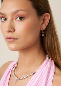 Twist Creole 1cm - vergoldet