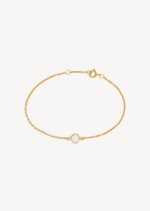 Archive Armband mit Opal - vergoldet