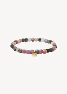 Mono Armband mit Turmalin - vergoldet