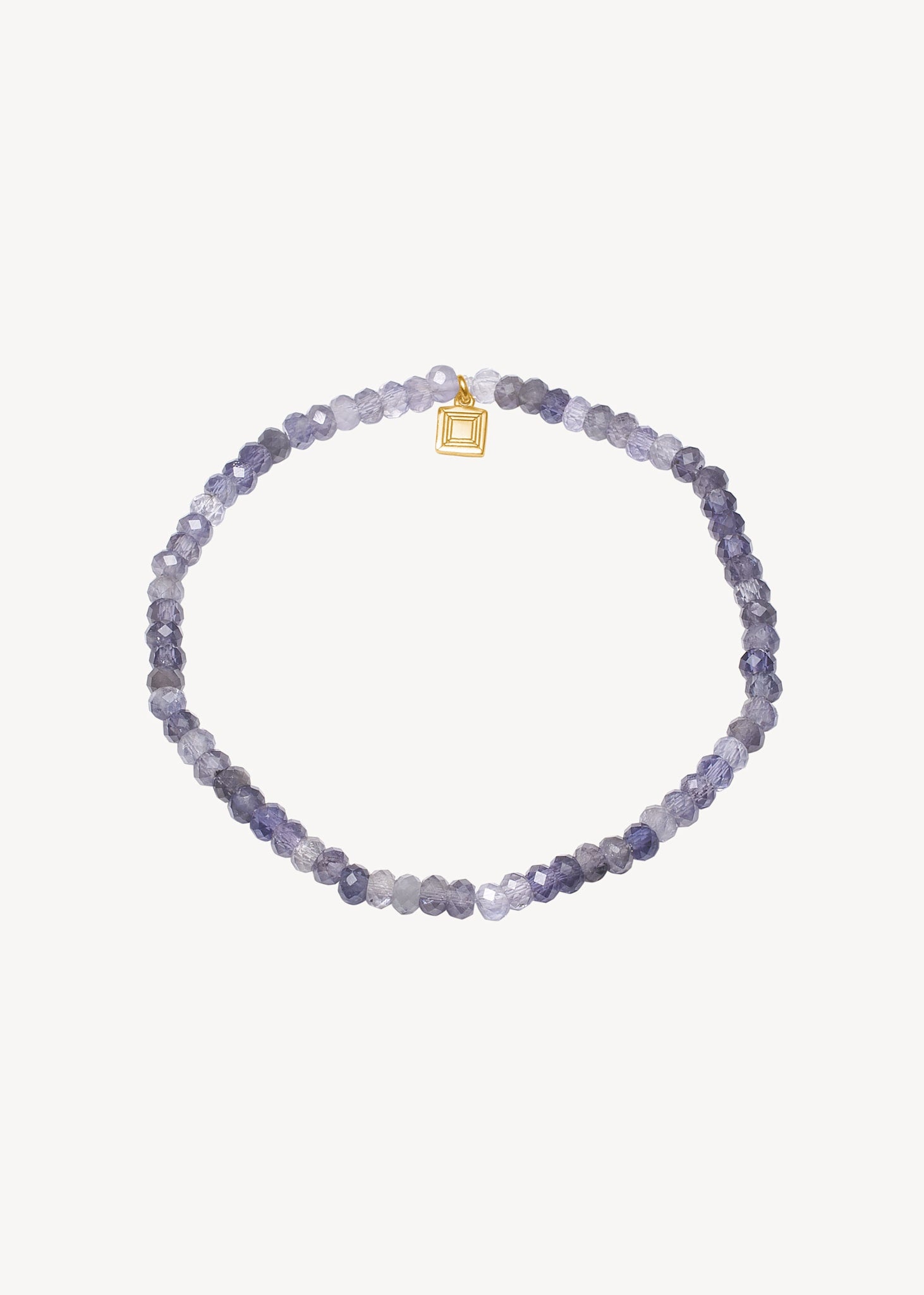 Savannah Armband mit Iolith - vergoldet
