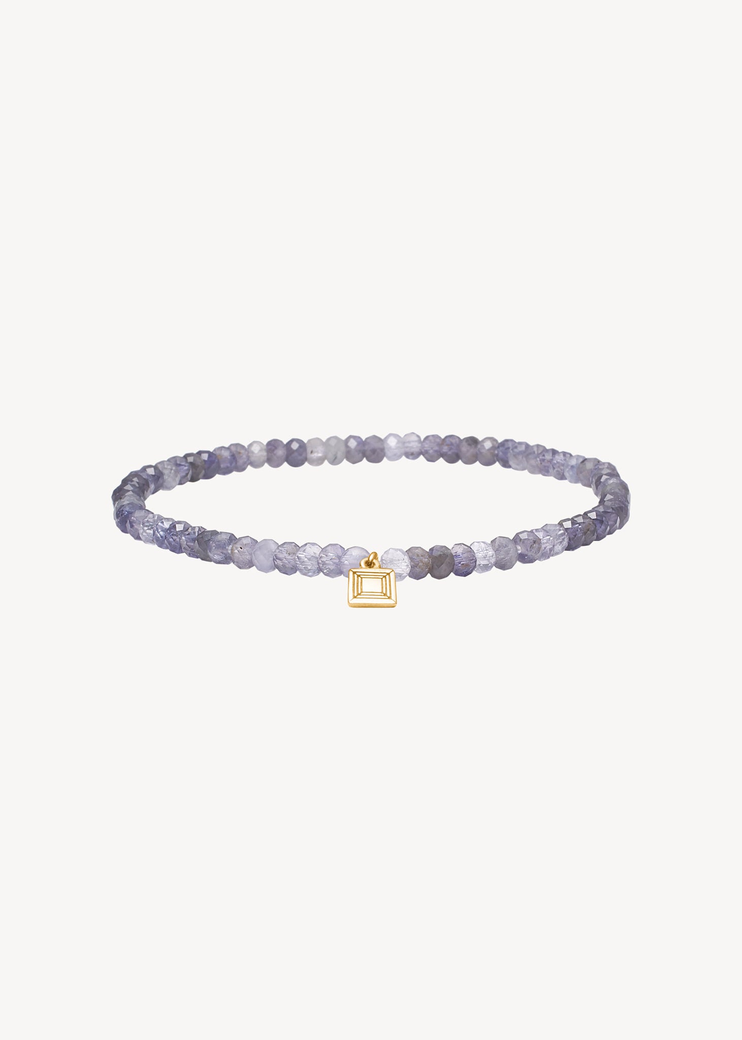 Savannah Armband mit Iolith - vergoldet