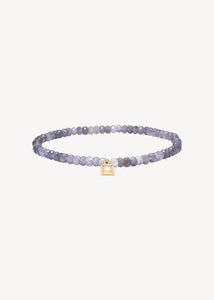 Savannah Armband mit Iolith - vergoldet