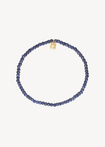 Savannah Armband mit Saphir - vergoldet