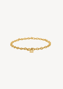 Rope armband - vergoldet