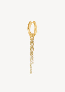 Ketten charm 3 cm 1 stk - vergoldet