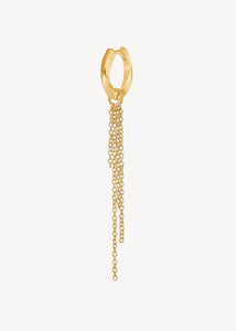 Ketten charm 4,5 cm 1 stk - vergoldet