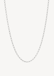 Wave Halskette 42+2cm - Silber
