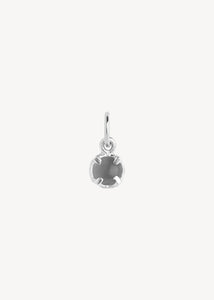 Gem Anhänger mit grauem Mondstein - Silber