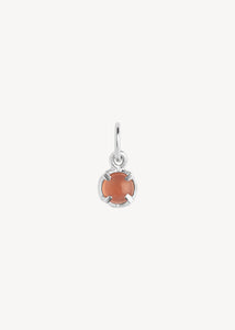 Gem Anhänger mit Sandmondstein - Silber