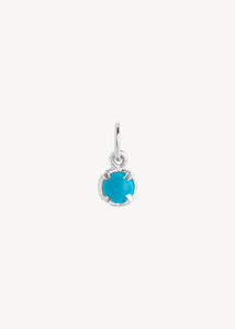 Gem Anhänger mit Türkis - Silber
