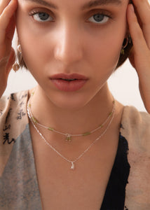 Lulu Anhänger mit Perle - Silber