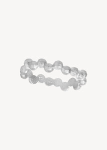 Smuk og enkel ring i børstet sterling sølv til kun 100 kr i unikt design med kugler, shop ringe til 100 kr hos Carré Jewellery