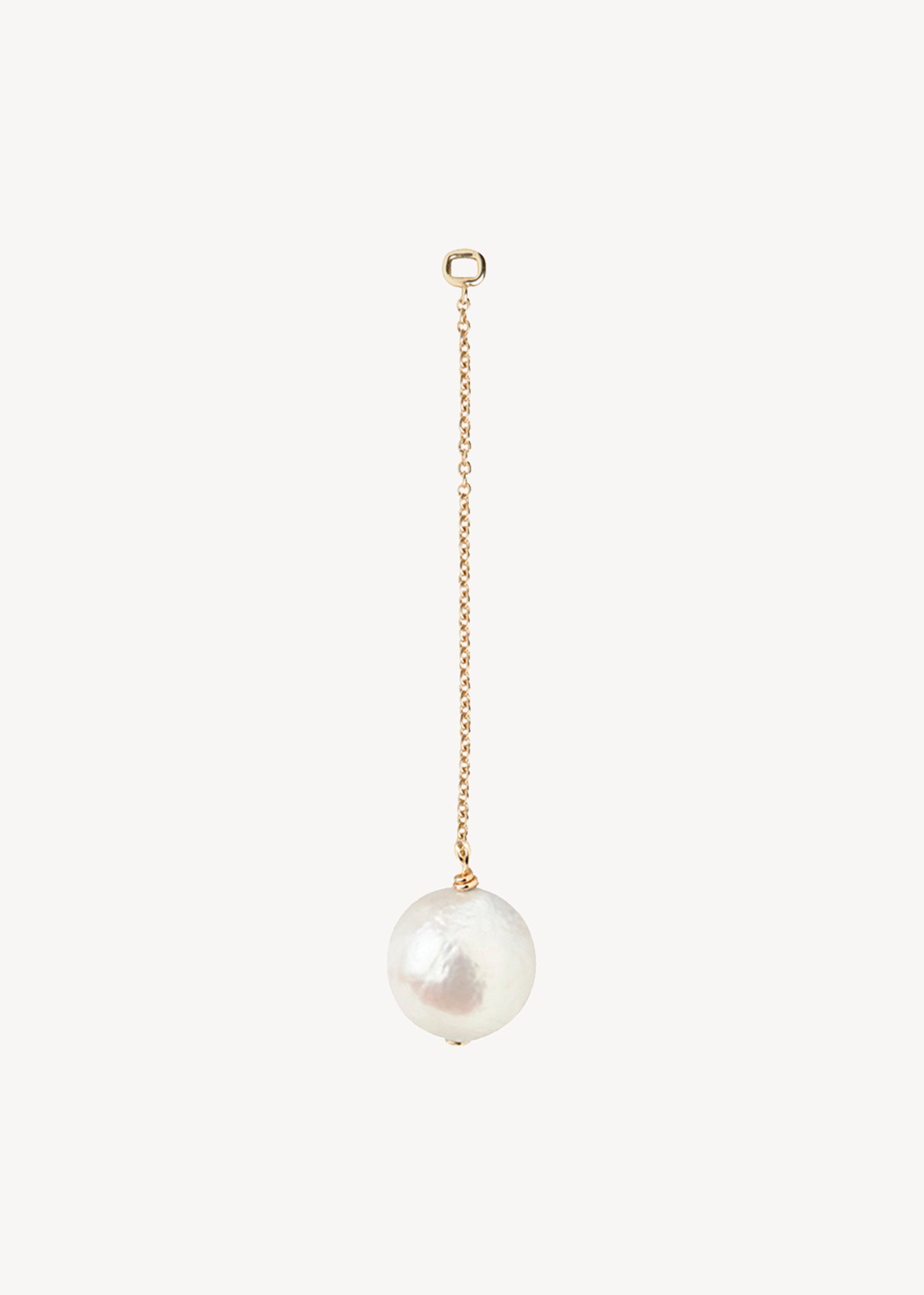10-Karat Adela charm mit barocker Perle
