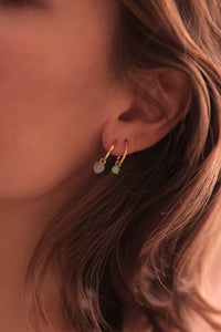 10-Karat Braid Creolen