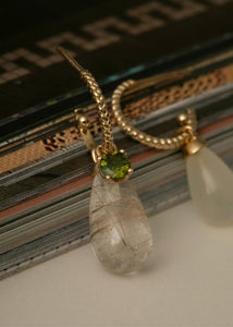 10-Karat Braid Creolen
