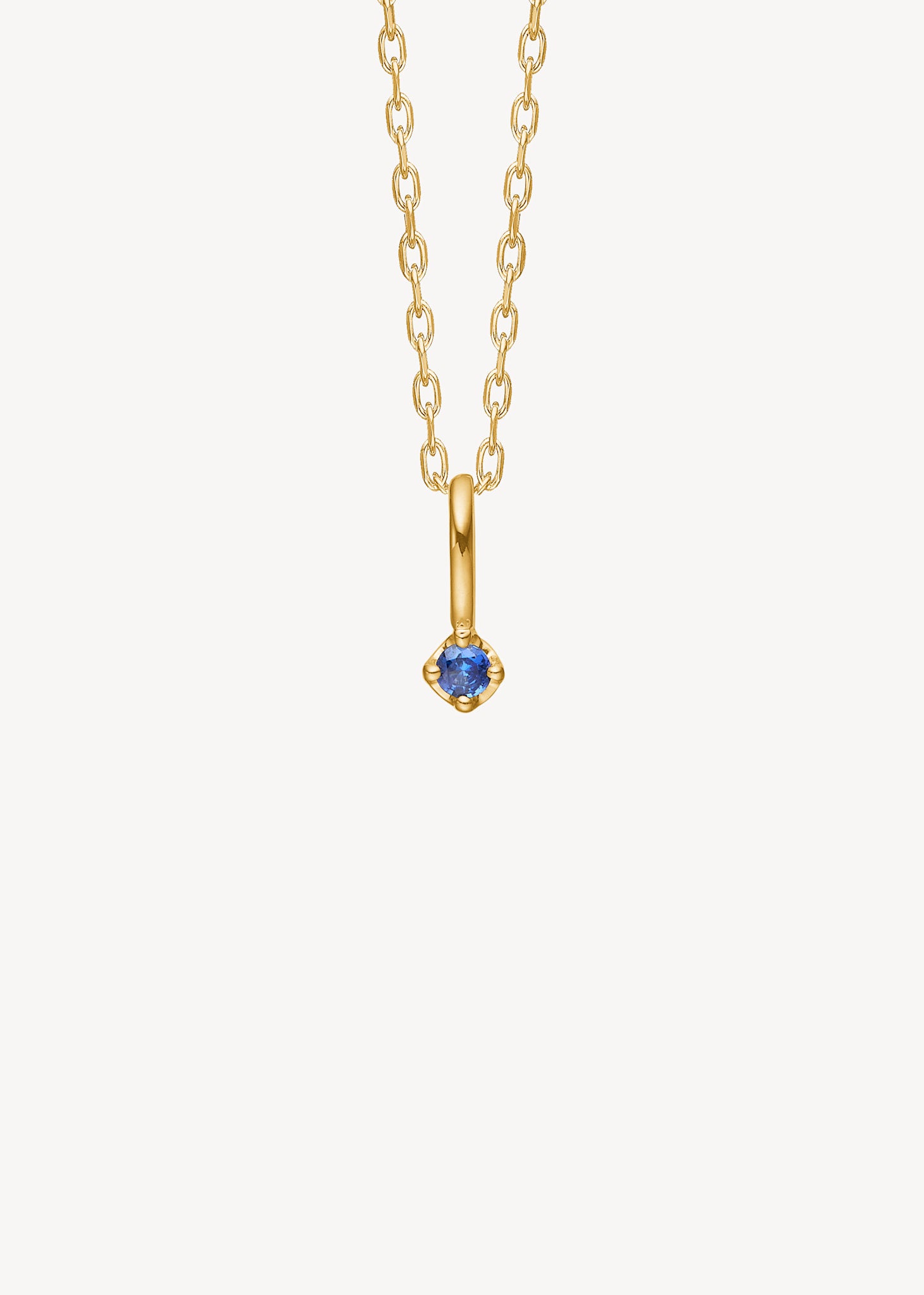 10-karat Prism Anhänger mit Saphir