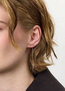 10-karat Melina Ohrstecker mit London Blauem Topas
