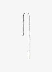 Rock Ohrstecker - oxidiertes Silber